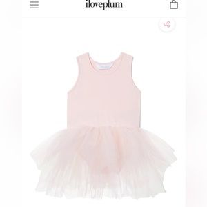 I love plum tutu dress